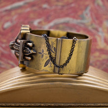 Victorian Ornate Hinged Floral Cuff