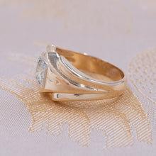 Men's Bold Diamond Ring c. 1940s