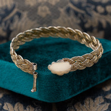 Antique Braided Gold Bracelet