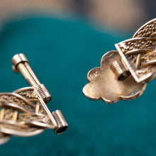 Antique Braided Gold Bracelet