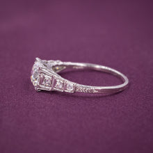 1.04 Carat Old European-Cut Diamond Ring c. 1920s