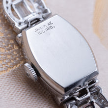 Diamond and Platinum Hamilton Wristwatch