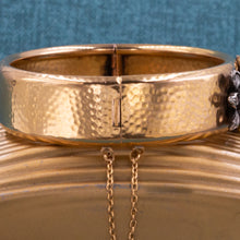 Turquoise and Rose-Cut Diamond Bangle c1890