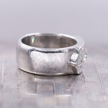 Midcentury .68 Carat Diamond Ring