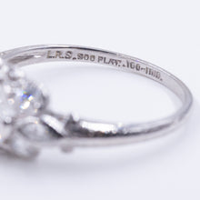 1.08 Carat Transitional-Cut Diamond Ring C. 1920s