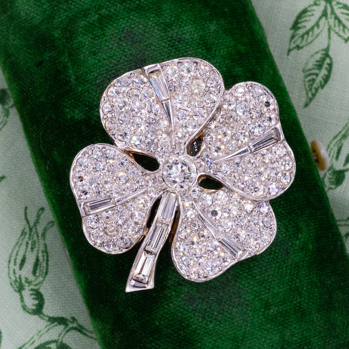 Day To Night Clover Brooch by Boucher