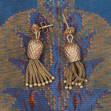 Gold Tassel Earrings c1970