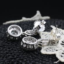 5 Carat Old European Diamond Drop Earrings