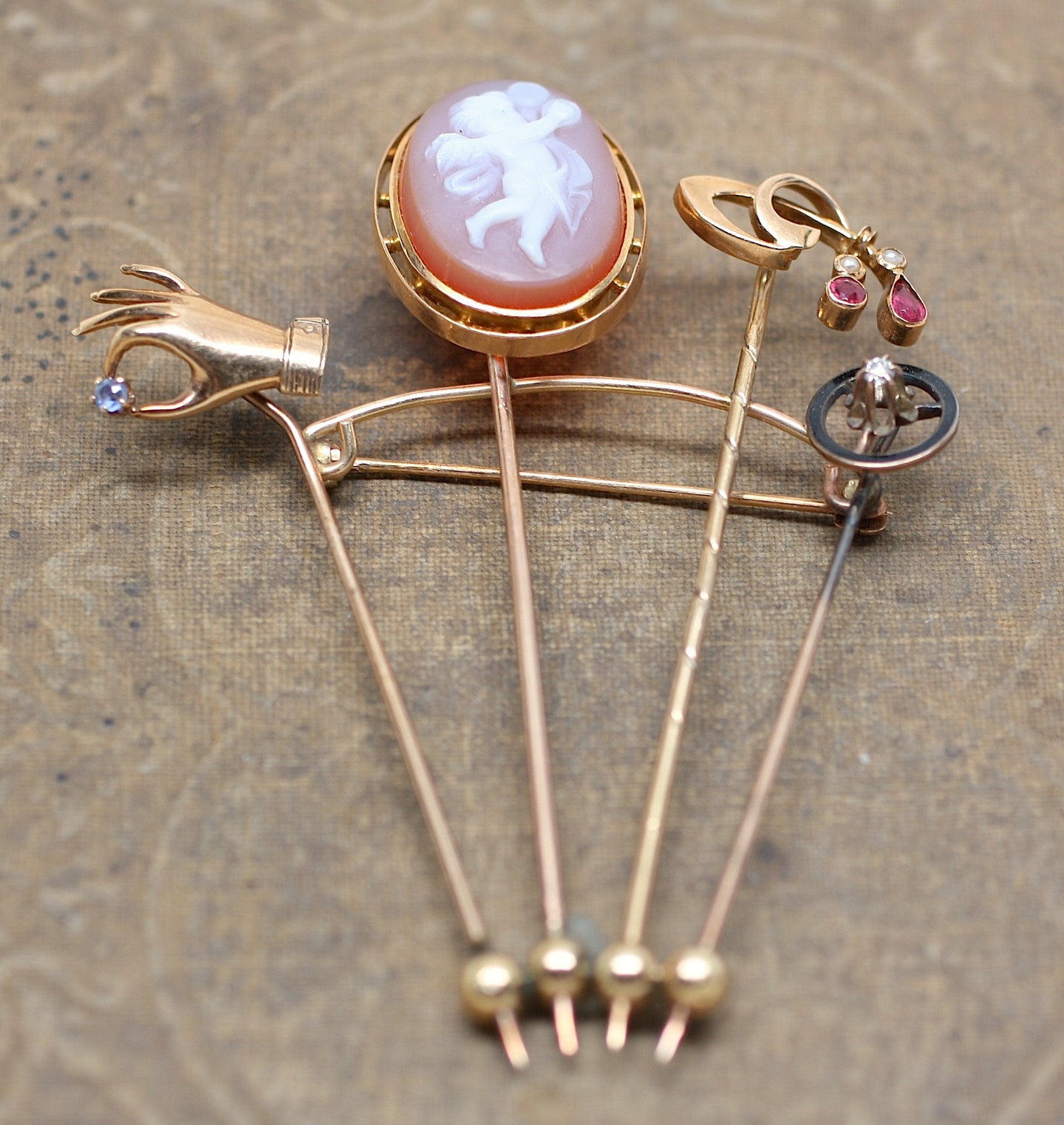 Stick Pin Brooch