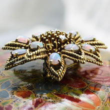 Late 1960s Fine Opal Pendant Brooch by La Triomphe
