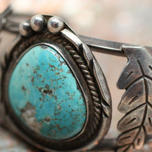 Circa 1970 Old Pawn Turquoise & Sterling bracelet