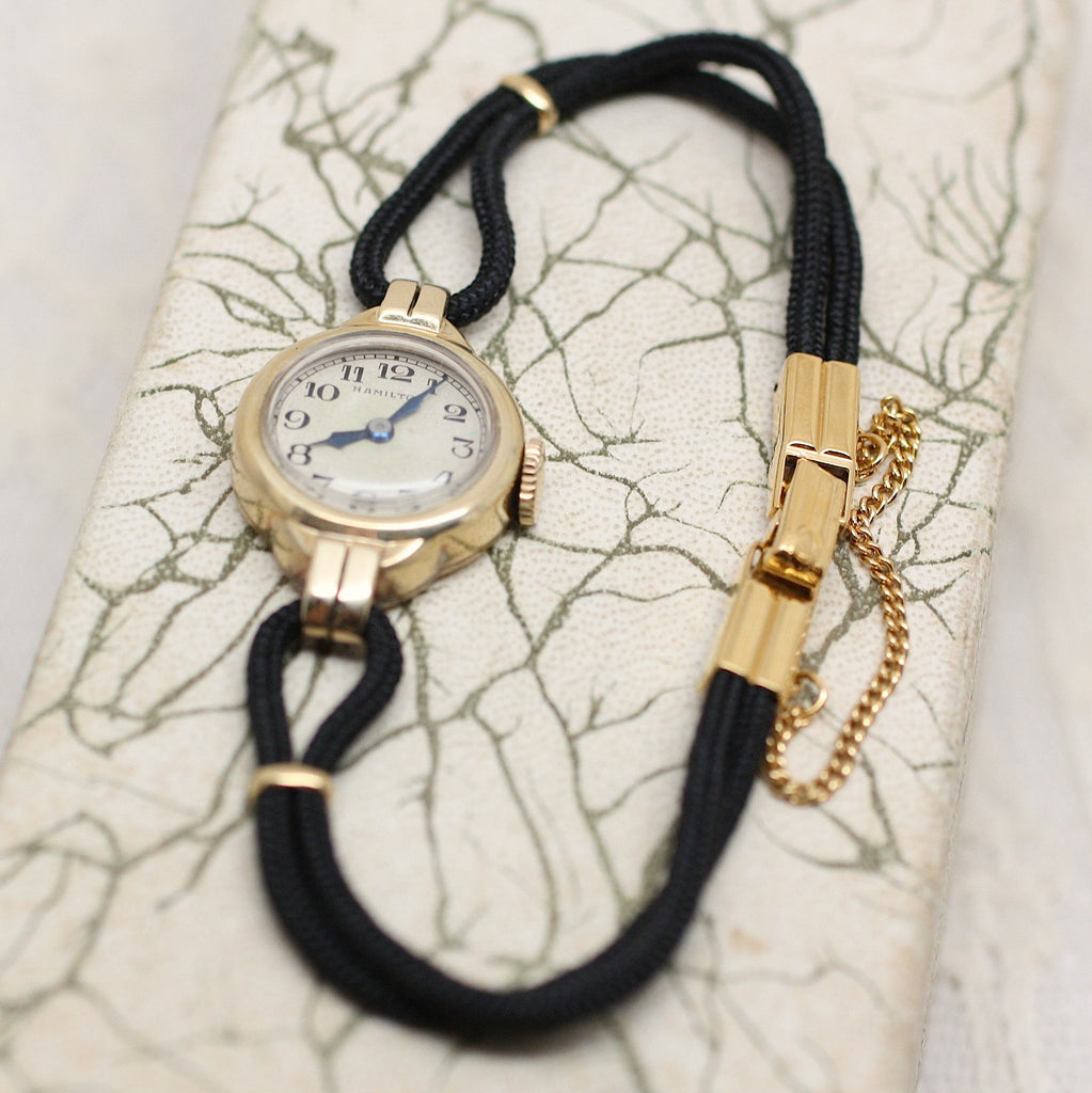 Circa 1930 14K Hamilton Ladies Watch