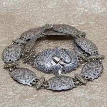 Antique Russian Silver Belt