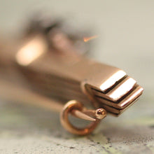 Circa 1880 14K Old-Mine Cut Diamond Bar Pin