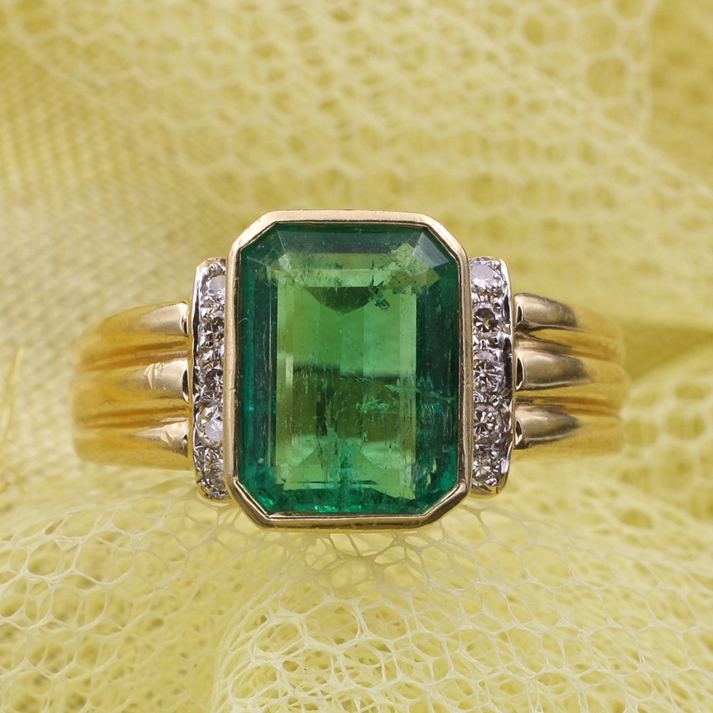 Ring Colombian Emerald - Vanity Secrets High Jewelry