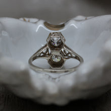 1920's Double Diamond Ring