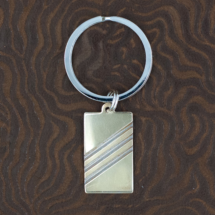 Vintage Gold and Silver Keychain