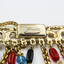 1950s Schiaparelli Bracelet and Earrings Set