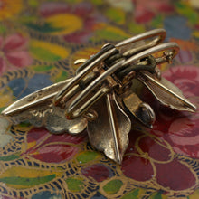 c1885 Rare Demantoid Garnet Butterfly Clip-pin