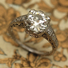 Circa 1920 2.23ct. Diamond Engagement ring