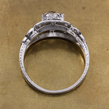 1.10 Carat GIA Certified Old Mine Cushion Cut Diamond Ring