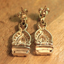 Circa 1940-1950 Platinum Diamond Earrings