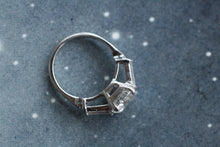 Mid-Century 1.55ct diamond & platinum engagement ring