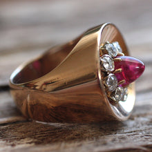 18K Burmese Ruby Ring