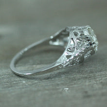 Circa 1930-1940 18K Diamond Engagement Ring
