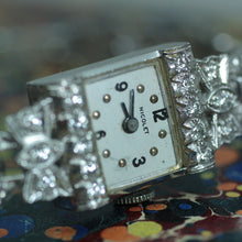 Circa 1950 Platinum & Diamond Watch
