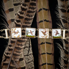 Essex Crystal Hunting Bracelet c1940