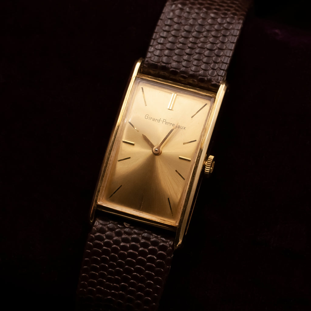 Girard-Perregaux Tank Watch c1960 – Pippin Vintage Jewelry