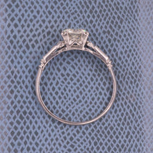 Mid-Century 1.30 Carat Transitional Diamond Ring