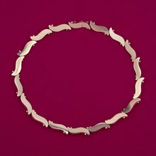 Gold Tilde Collar Necklace c1960