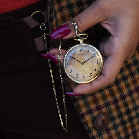 Tiffany & Co Touchon Pocket Watch c1912