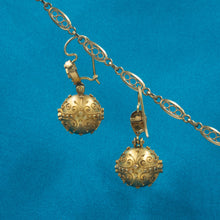 Etruscan Revival Cannetille Earrings