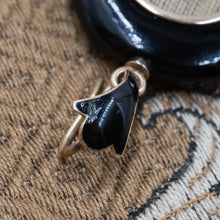 Jet Memorial Locket c1870