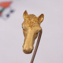 Horse Head Stick Pin c1880