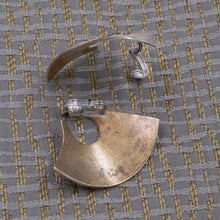 Enid Kaplan Fan-Shaped Earrings