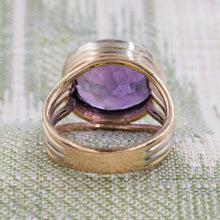 Vintage Amethyst Cocktail Ring