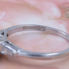Midcentury 1.22 Carat Colorless Diamond Ring