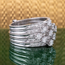 Mid-Century Diamond 'Harem' Ring