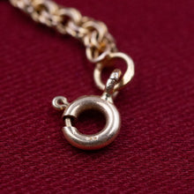 Long Double Cable Link Gold Chain