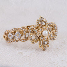 Pearl & Diamond Convertible Bracelet c1960