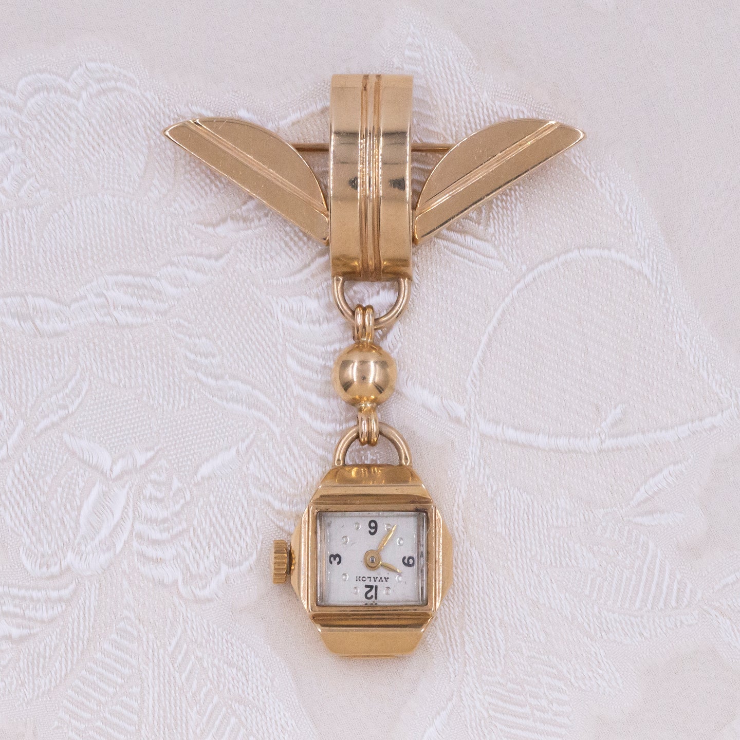 Lapel Watch Pin c1930