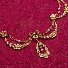 Belle Epoque Festoon Necklace c1900