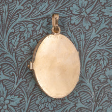 14k Hand Chased Locket