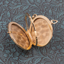 14k Hand Chased Locket