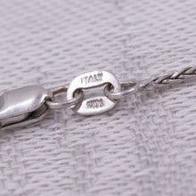 White Gold Wheat Chain