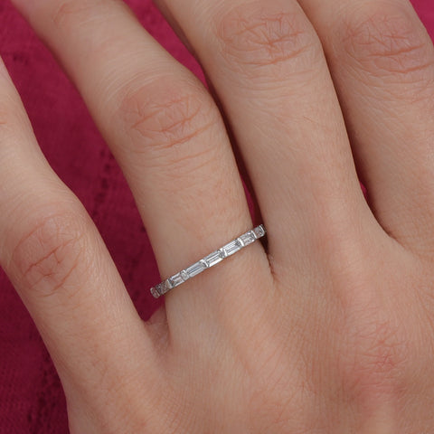 Baguette Diamond Eternity Band